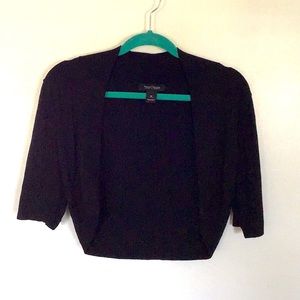 White House Black Market Cropped Sweater Sz M